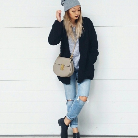 Aritzia Jackets & Blazers - Aritzia Wilfred Black Laboratoire Teddy Sherpa Coat Size Small Oversized